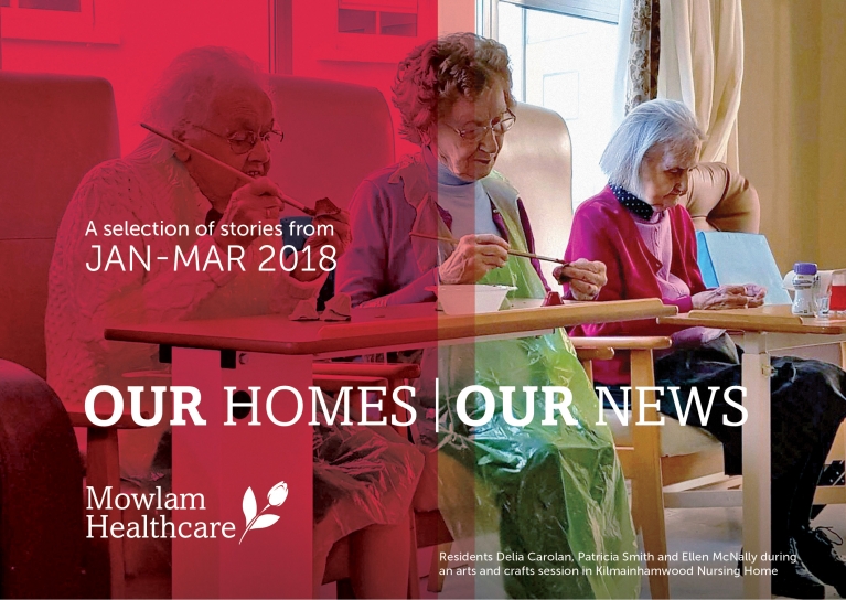 January to March Newsletter from our homes around the country