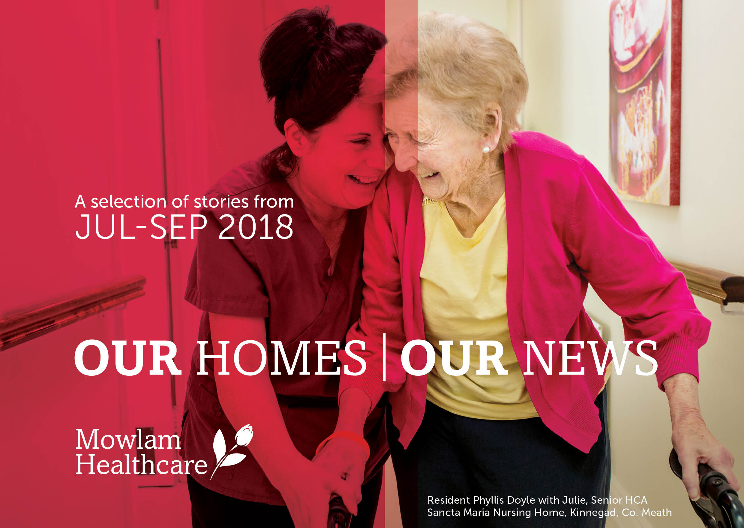 July to September Newsletter from our homes around the country