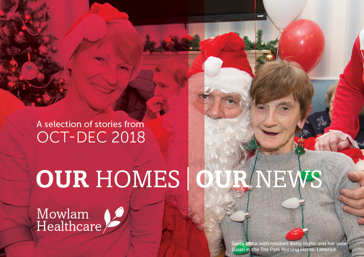 October to December Newsletter from our homes around the country