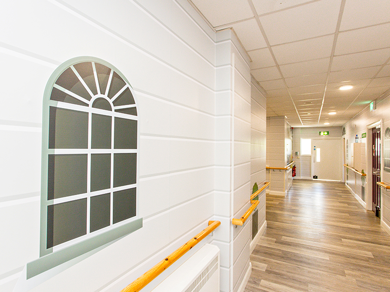 Kilrush Nursing Home Co Clare Memory Care Dementia Decor Hallway