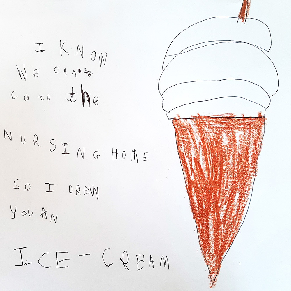 JackHarris-Westmeath-Aged5-7 paintpals, childrens art, drawing, covid, nursing home, residents